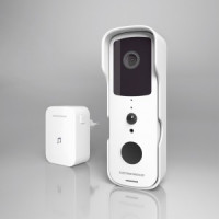 Elektrostandard видеозвонок Умный дом 50x38x147 пластик, накл., R 15м IP54 белый 76105/00 a059339