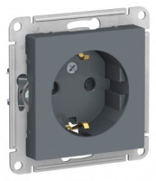 Systeme Electric AtlasDesign мех. роз. СУ 1 мест. грифель (пл.осн., земля, штор.) ATN000745 (10!)