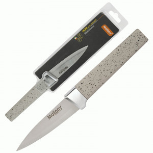 Нож д/овощей MARMOLADA (лезвие 8,9см) пластиковая софт-тач рукоятка 108299 Mallony