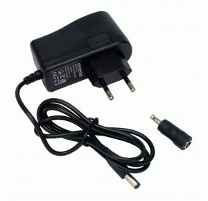 Блок питания Gembird NPA-AC14 узкий 6В/2А, 12W, 2 штекера 5,5х2,5+4x1,7мм, 21875