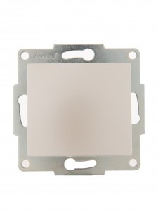 Lezard KARINA мех. выкл. СУ 1 кл. 10А жемчужно-бел. перламутр (корп. ABS) 707-3088-100