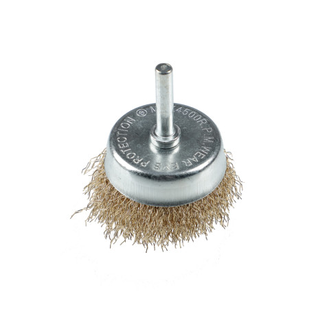 ЕРМАК Набор щеток металл со шпильками 6 пр (40(2шт.),50,65,75мм -пл.,50мм-чашка)