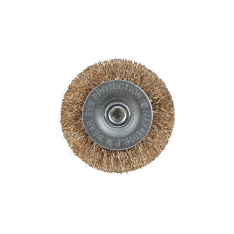 ЕРМАК Набор щеток металл со шпильками 6 пр (40(2шт.),50,65,75мм -пл.,50мм-чашка)