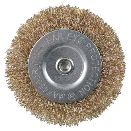 ЕРМАК Набор щеток металл со шпильками 6 пр (40(2шт.),50,65,75мм -пл.,50мм-чашка)