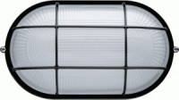 Navigator св-к влагозащит. O2 IP54 100W E27 овал с реш черный NBL-O2-100-E27/BL (12!) 94814