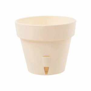 "Горшок для цветов "ЛАТИНА" 2,5 л, прикорн.полив Крем ЛАТ 2,5 КРЕ Бытпласт