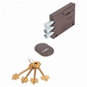 Симеко  БИФ-0025*4 б/о б/тор.пл. Замок накладной (30)