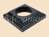 МЕЗОНИНЪ Рамка дерев. 1 мест. &quot;Престиж&quot;, венге, для наруж. и внутр. монтажа GE70706-36