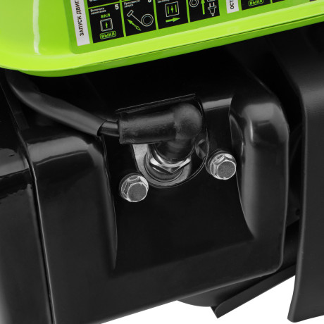 Генератор бензиновый БС-950, 0.8 кВт, 230 В, 2-х тактный, 4 л, ручной стартер Сибртех