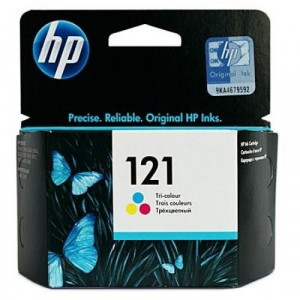 Картридж струйный HP (CC643HE) Deskjet  F4275/F4283 №121, цветной, ориг., ресурс 165 стр.