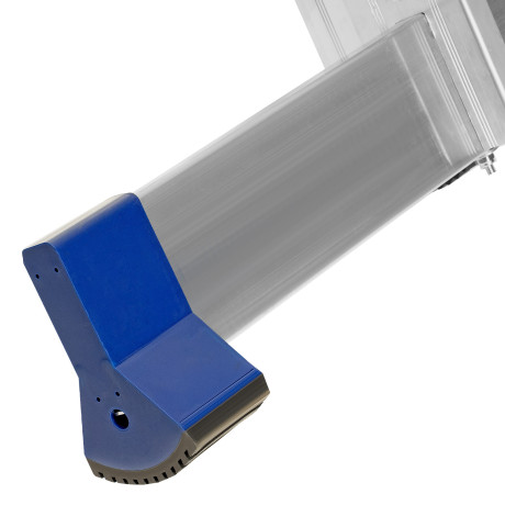 Лестница, 2 х 14 ступеней, алюминиевая, двухсекционная, Сибртех