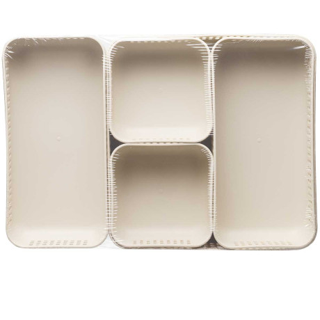 Комплект органайзеров УНО 2 Бежевый х15