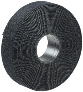 IEK Хомут-липучка нейлон ХКл 20мм черный (5м/ролл) UHL11-20-5M-K02