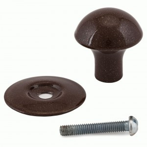 Реж РКК-10 КБлеск  Ручка-кнопка меб (50,10)