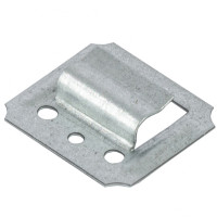 Кляймер №3.5 оцинкованный с гвоздями, 100 шт Сибртех