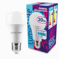 Lumin&#039;arte лампа св/д ЛОН A60 20W E27 (1600lm) 6500К 6K 120x60 LSTD-A60-20W6KE27
