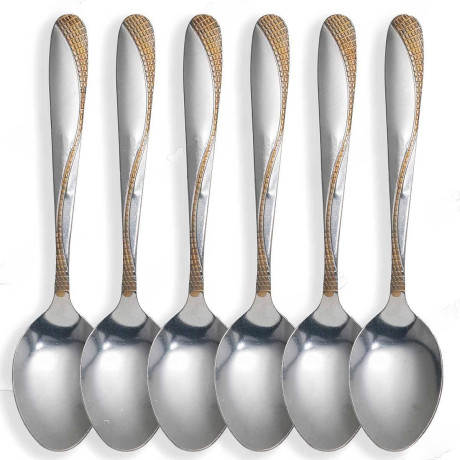 Ложка чайная NA1782-3 Кирпичик 6 шт. (100)