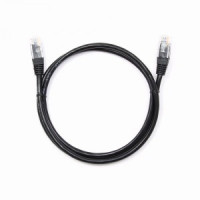 Cablexpert патч-корд UTP cat5e, 1м, литой, многожильный (черный)