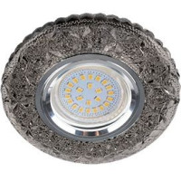 Ecola LD7040 MR16 GU5.3 св-к Круг &quot;Бабочки&quot; подсветка 4K Тонирован./Хром 25x95 FY16CBEFB (10!)