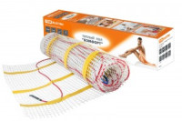 TDM Комфорт теплый пол (нагрев. мат) S=5м2(0,5х10м) 750Вт 2-х жил. клеев. сетка, шнур 2м SQ2501-0005