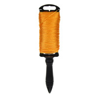 ЕРМАК Шнур нейлоновый для строительных работ на катушке 100м