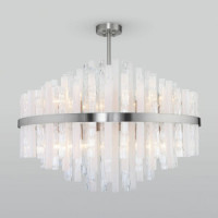 Bogate&#039;s Люстра 12x60W E14 785x785x700 бел.мат.серебро Умный дом 367/12  Smart Hollis a058717