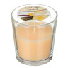 Свеча ароматическая в стеклянном стакане, 8х7,5см, аромат ваниль
