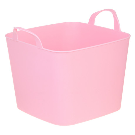 VETTA Корзинка для хранения с ручками, 17.1x14x13.5см, пластик