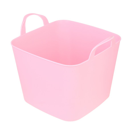 VETTA Корзинка для хранения с ручками, 17.1x14x13.5см, пластик