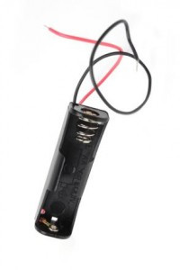 Батареечный отсек ROBITON Bh1xR6 с двумя проводами, 13130