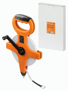 TDM Мерная лента, 50м x 13мм, фибергласов. полотно, штык для фиксац"Рубин" SQ1018-0404