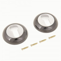 Накладка для ц/м АЛЛЮР АРТ ET-R1 BN(32102) круглое основание чёрн.никель (100,10) (компл)