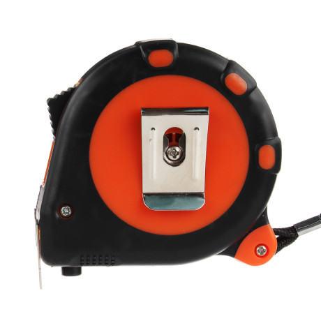 ЕРМАК Рулетка "3 ФИКСАТОРА", 7,5м х 25мм, 2х-сторонний зацеп, корпус ABS+TPR