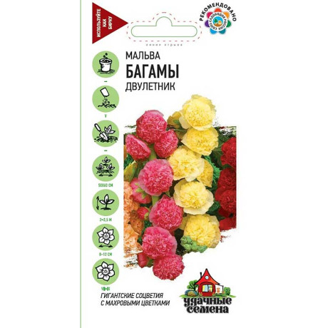 Мальва Багамы Удачные семена Гавриш Ц