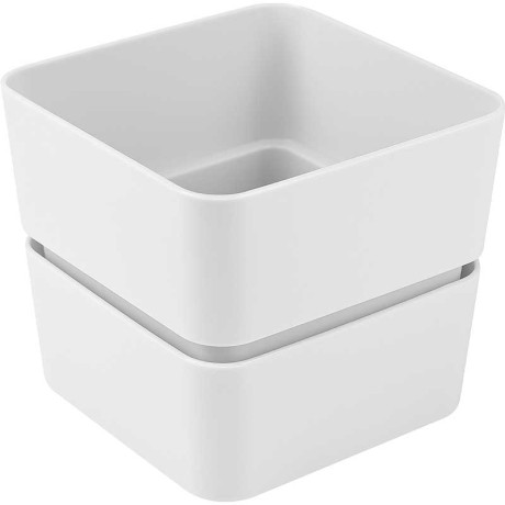 Кашпо Фиори 0,45л Белый КШ-0510 х24