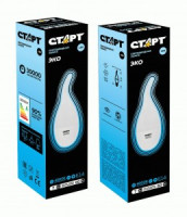 СТАРТ лампа св/д Свеча на ветру С37 E14 7W(560lm) 4000K 4K 125x37 мат пласт/мет холодн свет WS 17269