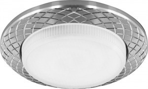 Feron св-к встр. GX53 11W 230V серебро без лампы, DL388 29716