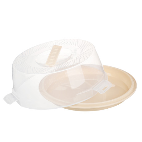 Блинница-тортовница d28,5см, пластик