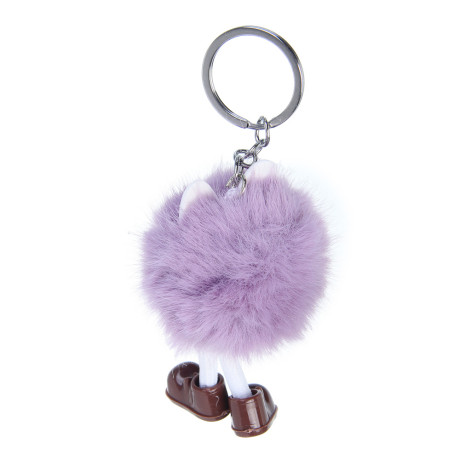 ИГРОЛЕНД Подвеска мягкая "Пушистик",  до 10 см, полиэстер, иск. мех, 3 вида