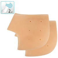 Защита для пятки СИЛИКОН БЕЖЕВЫЙ 2шт, бежевый, кратно 24упак, 107998 Рыжий кот