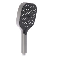 RAIN Лейка для душа, 3 режима, 120х125мм, серебристо-серый