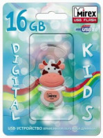Флэш-диск USB 16 ГБ  Mirex COW PEACH 16GB (ecopack)
