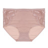 GALANTE Трусы женские макси с декором, р.48, 95%хлопок, 5%спандекс, бежевый, НБ25-14