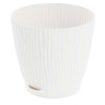 Горшок ФЛИС прикорневой полив 3 л белый БШ8443 х14