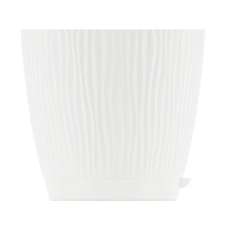 Горшок ФЛИС прикорневой полив 3 л белый БШ8443 х14