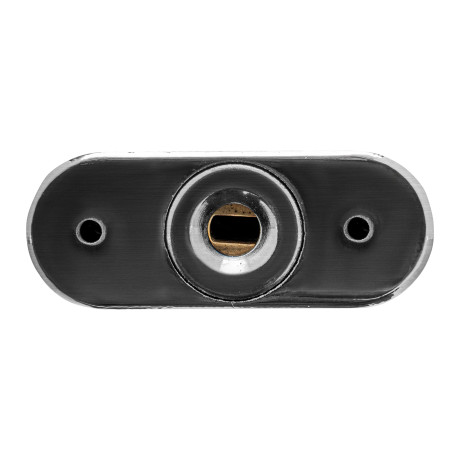 Замок навесной, хромированное покрытие 50 мм Matrix