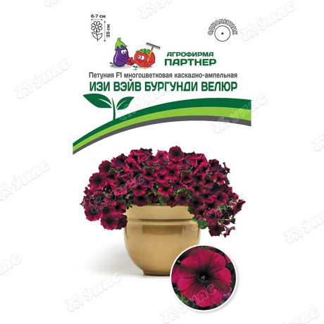Петуния Изи Вэйв Бургунди Велюр Партнер Ц
