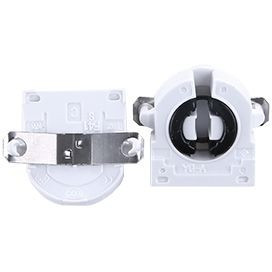 Ecola G13 патрон торцевой поворотный с защелками и прижимной пружиной AD13LWEAY (50!)