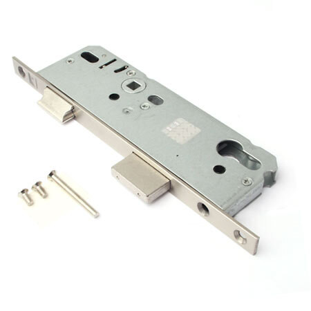 Замок врез 7000-45-NI Apecs (бэксет 45мм, Б/цил., межос.-92мм)  \30