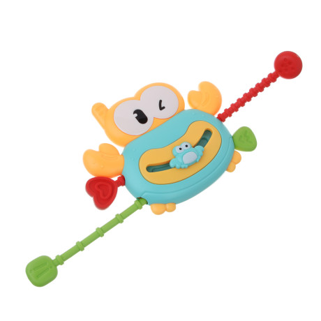 ИГРОЛЕНД Развивающая игрушка "Крабик", ABS, резина, 12,8х10,5х4,2см, 2 дизайна